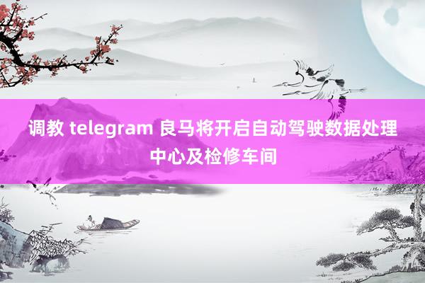 调教 telegram 良马将开启自动驾驶数据处理中心及检修车间